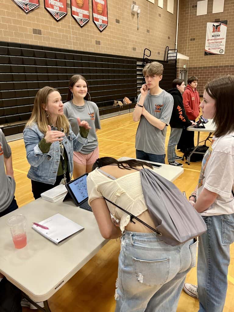 8th grade students had fun visiting their prospective high schools today.  They toured Frederick and Mead High Schools as they prepare for the transition to high school.