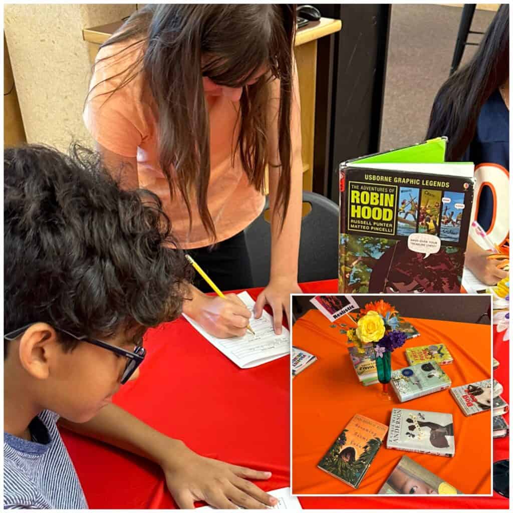 6th grade book tasting